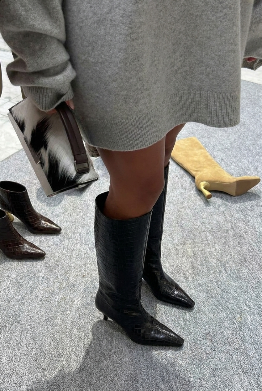 Heeled boots Riva
