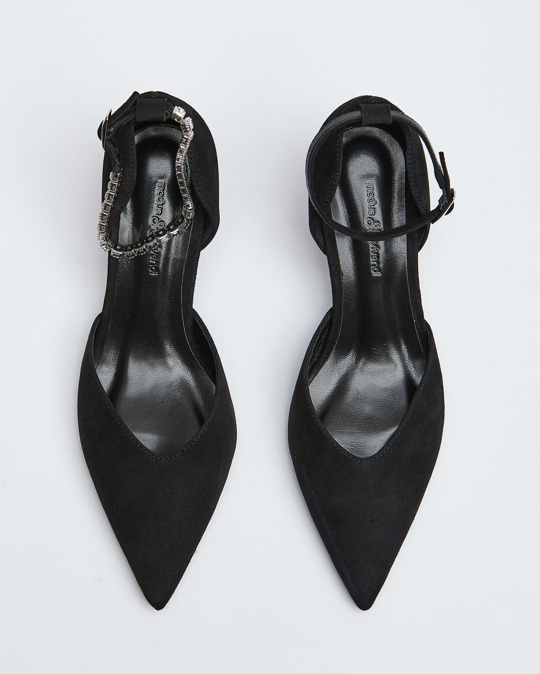 Black suede pumps Modus