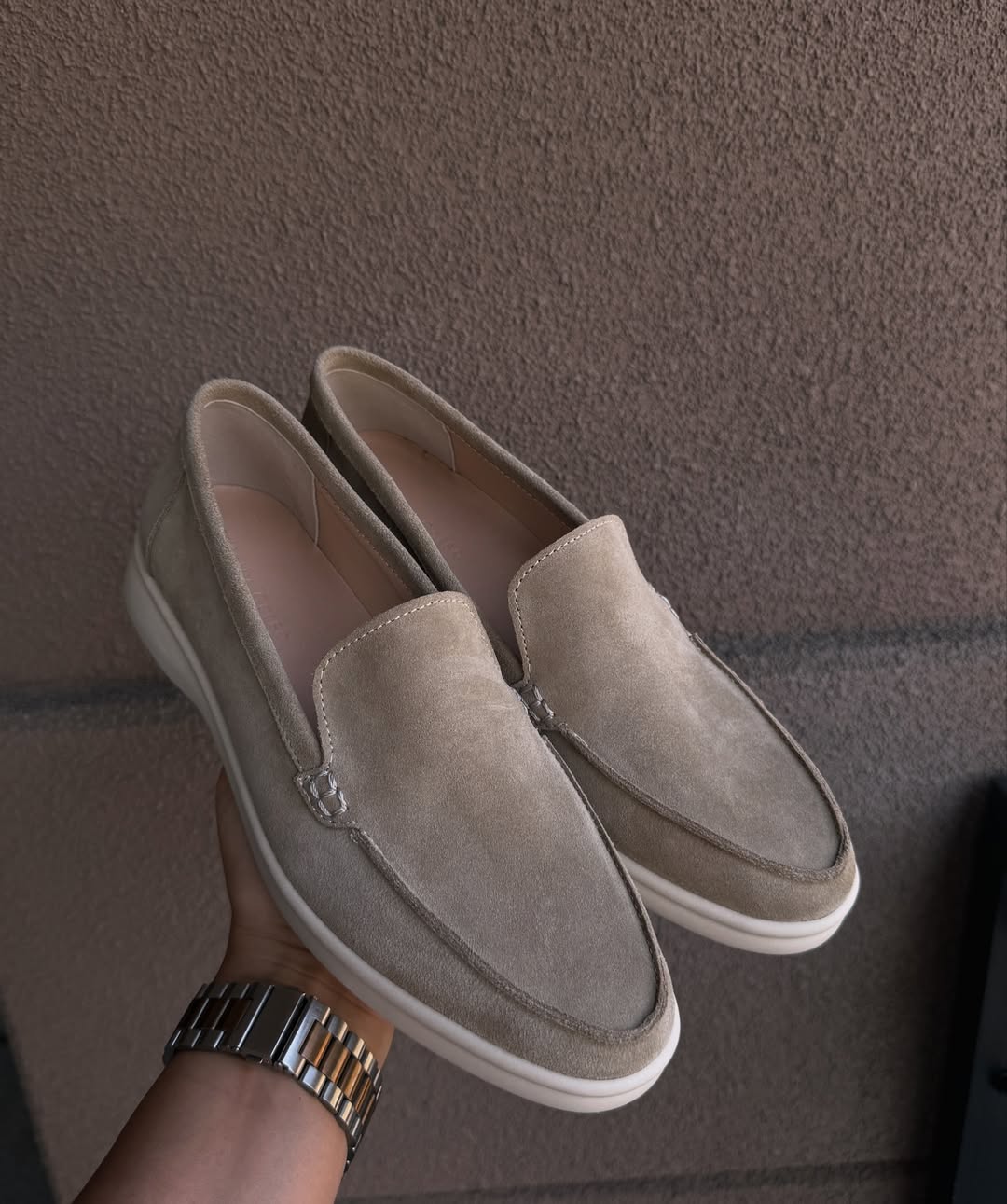 Suede loafers Kelly