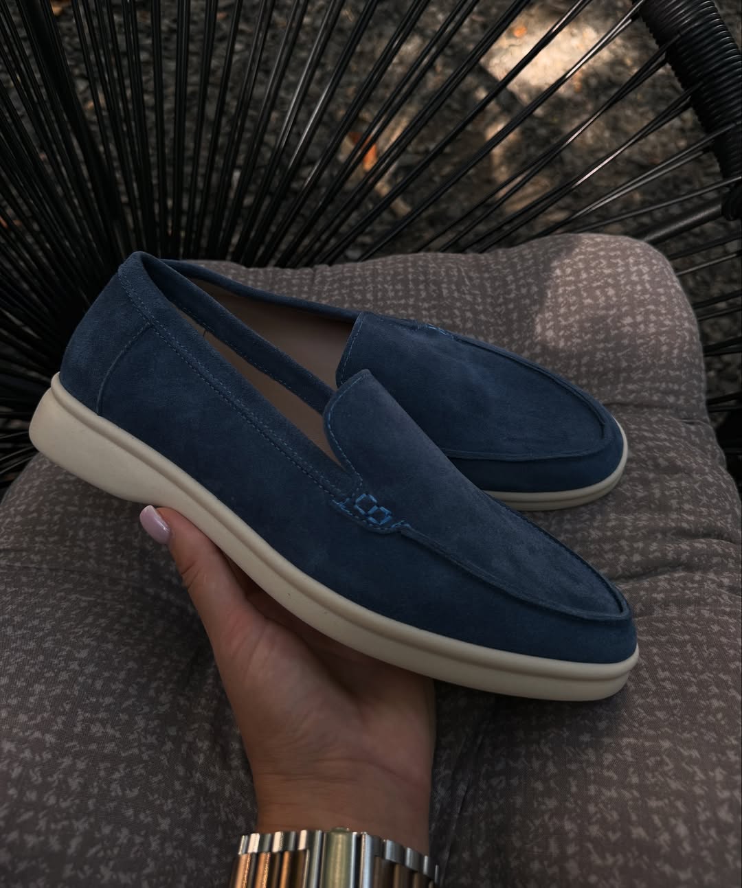 Suede loafers Kelly