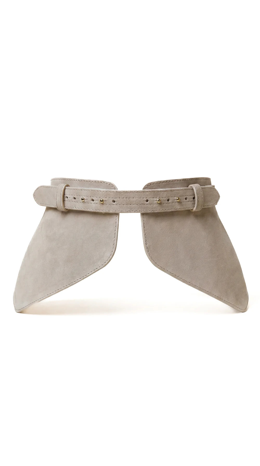 Beige Suede Basque Belt