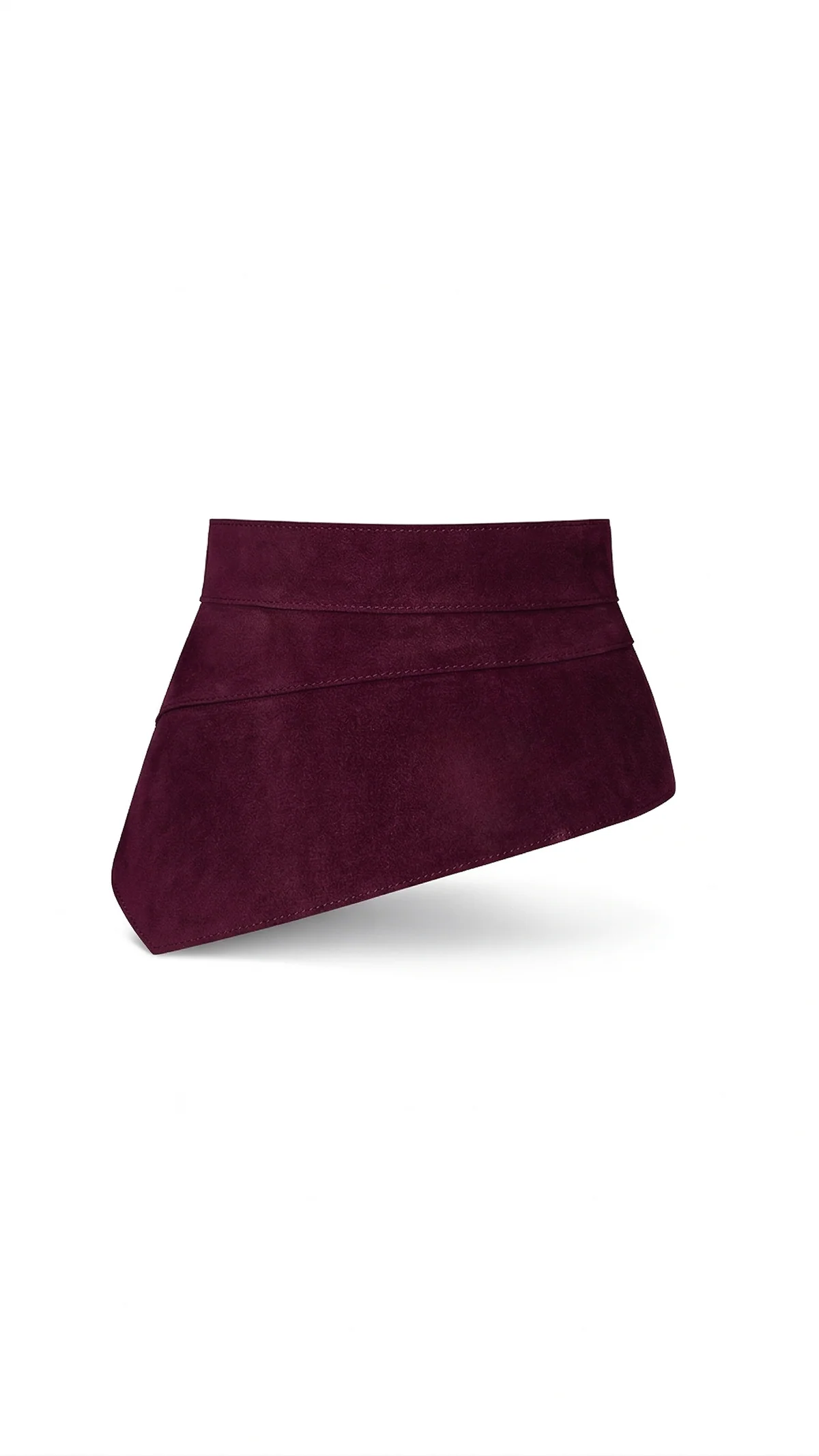 Marsala Suede Basque Belt