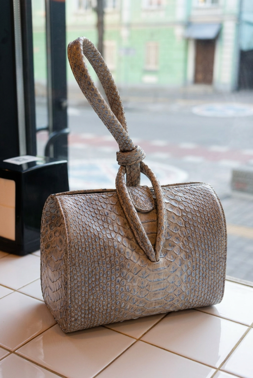 Leather bag Snake 2