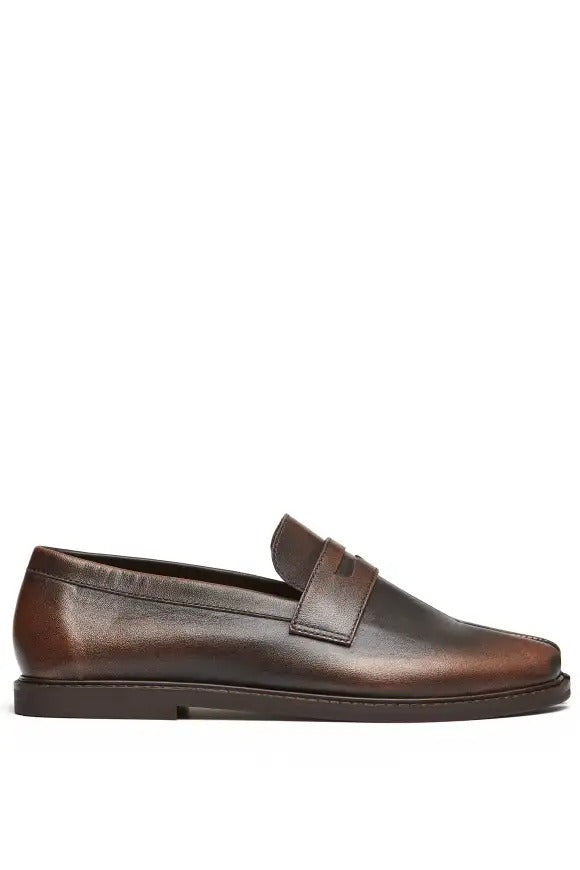 858925 Tabi loafers Bronze
