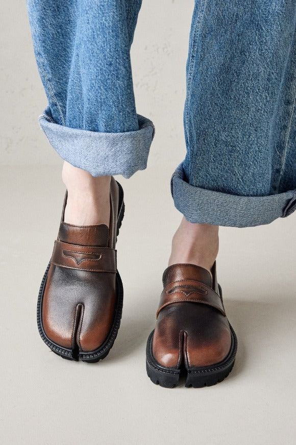 110111 Tabi Loafers BRONZE TWO