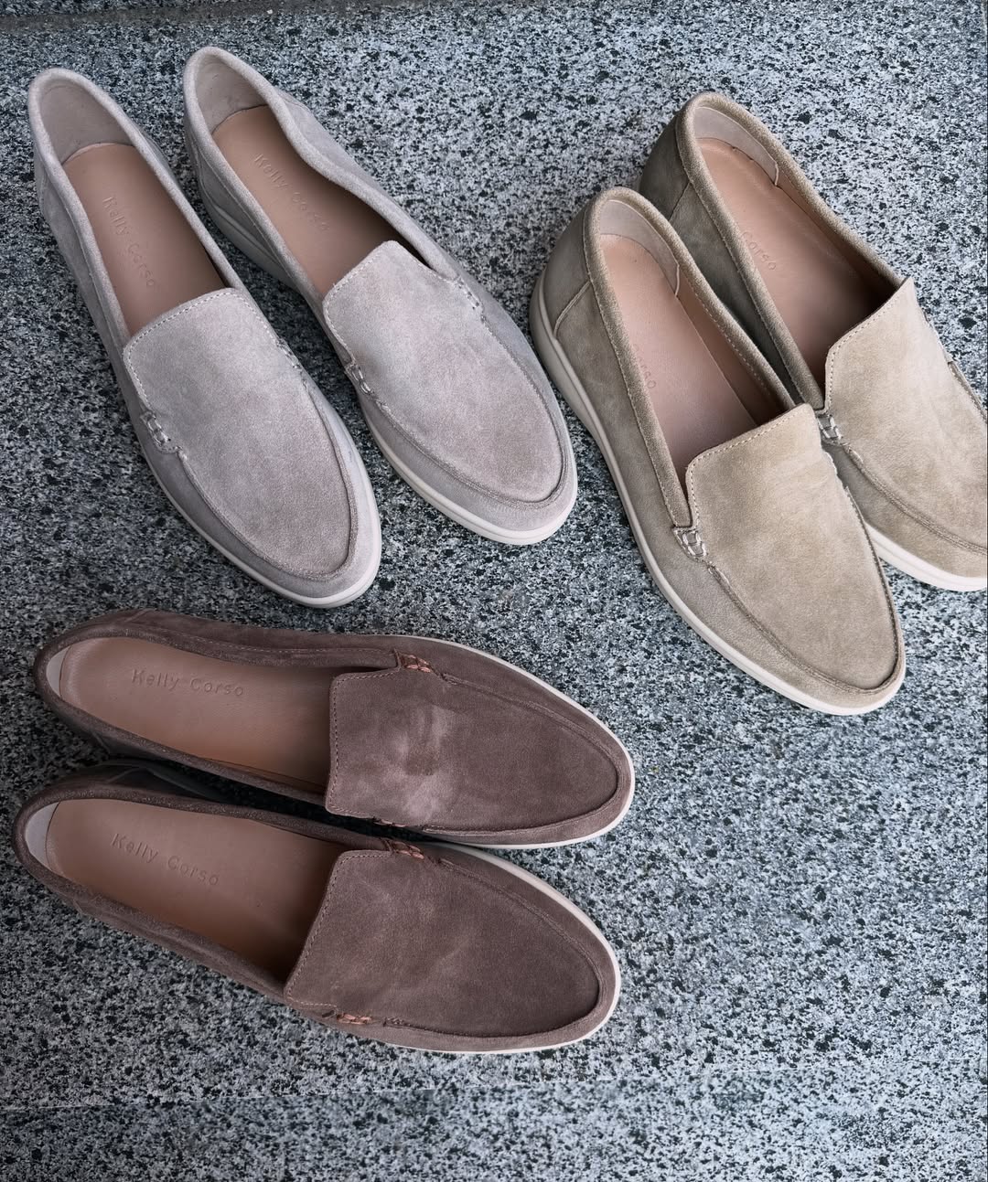 Suede loafers Kelly
