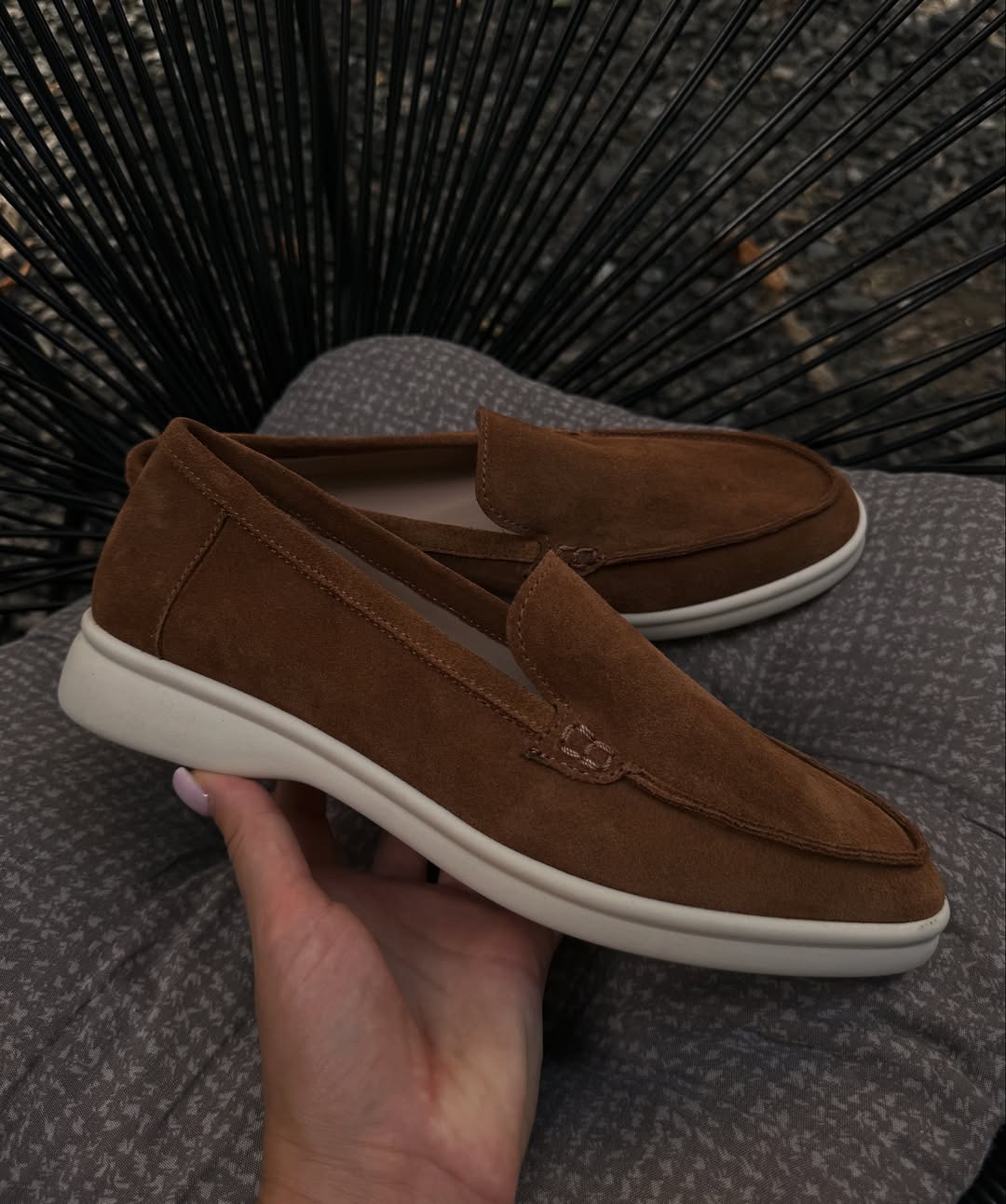 Suede loafers Kelly