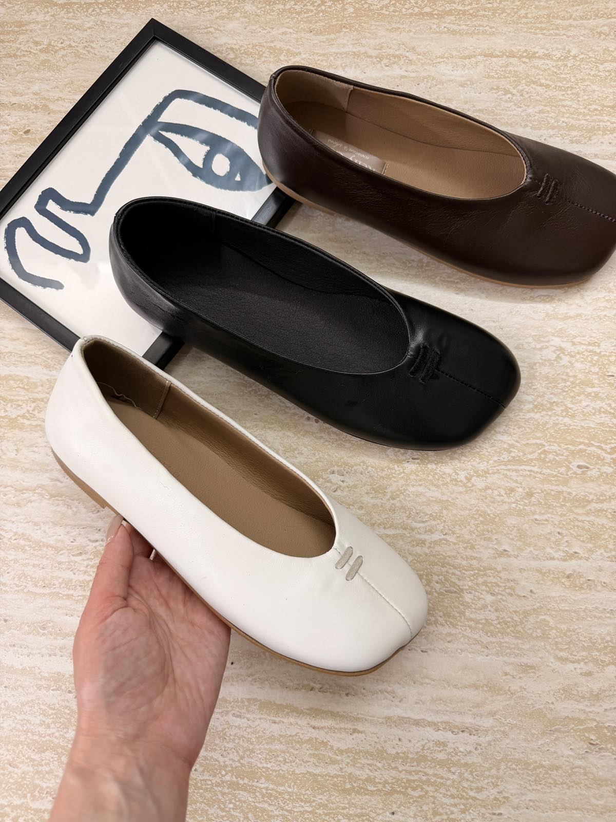 Leather loafers Monaco
